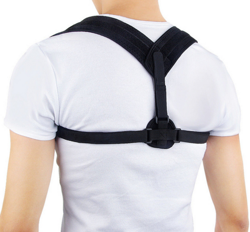 Load image into Gallery viewer, AXIGN Medical Posture Support Back Support Brace Corrector Strap Lumbar - Black-0
