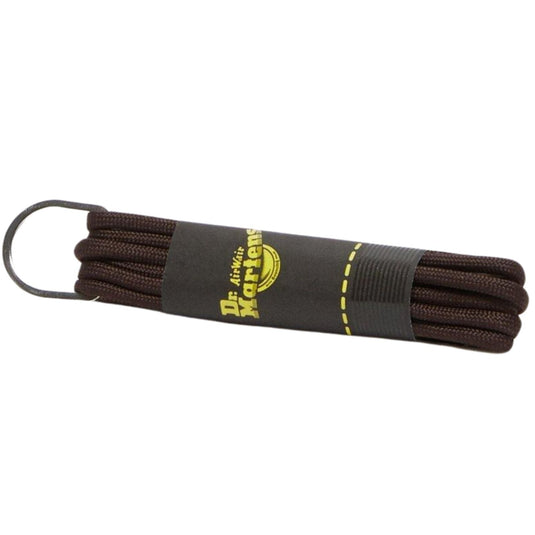 26" Dr. Martens Round Shoe Laces – Brown Cotton Laces for 3-Eye Shoes – 1 Pair – New-1