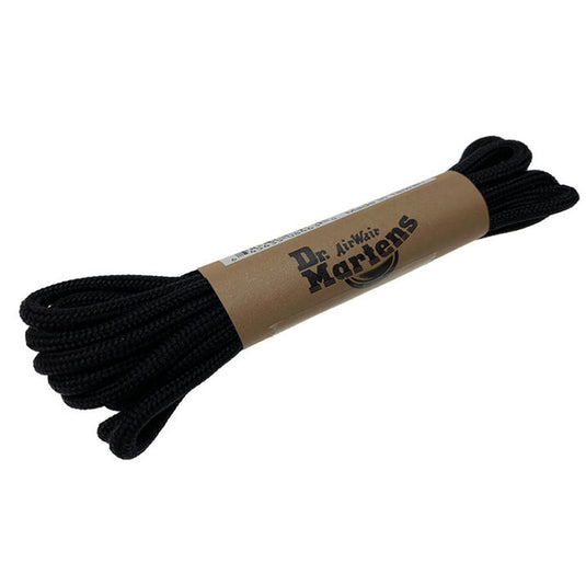 Dr. Martens Shoe Laces Round Suits 8-10 Eye Boots Doc Martins - 140cm Black-4