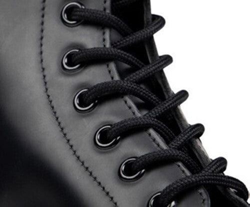 Dr. Martens Shoe Laces Round Suits 8-10 Eye Boots Doc Martins - 140cm Black-1