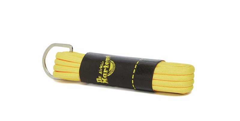 Load image into Gallery viewer, Dr. Martens 140cm Round Shoe Laces (8-10 Eye) - Yellow Round-2
