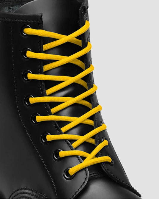 Dr. Martens 140cm Round Shoe Laces (8-10 Eye) - Yellow Round-0