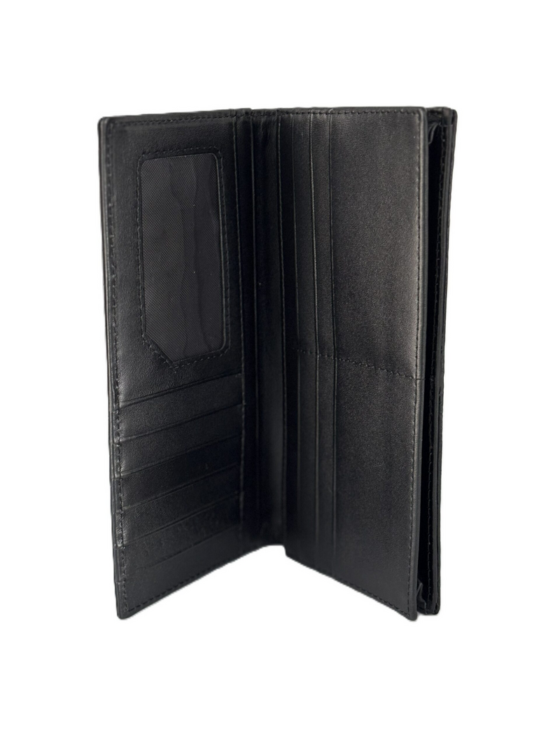 Load image into Gallery viewer, Womens Genuine Skin Crocodile Leather Wallet Purse in Black-2
