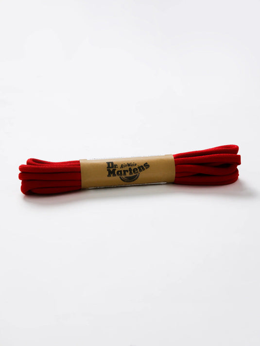 Dr. Martens Red Shoe Round Laces Suits 8-10 Eye Boots - 140cm-2
