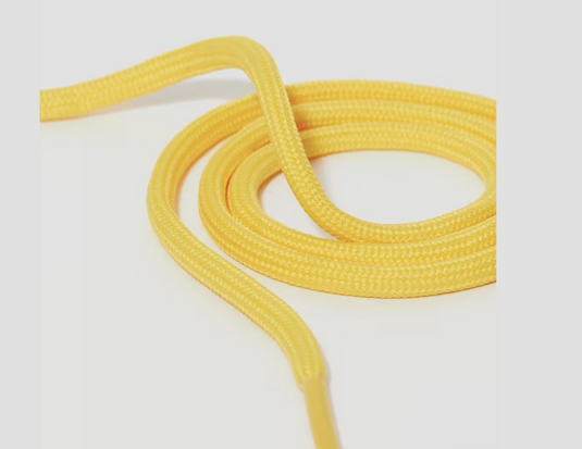 Dr. Martens 65cm Round Shoe Laces for 3 Eye Shoes in Yellow-3