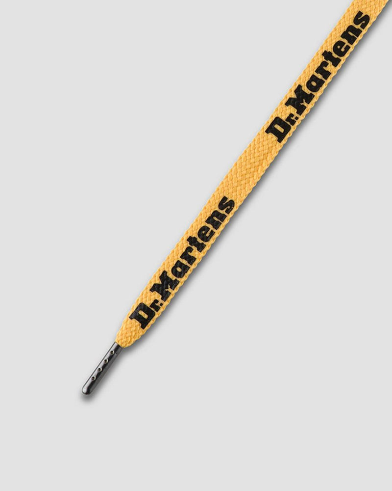 Load image into Gallery viewer, Dr. Martens 55" Shoe Laces Suits 8-10 Eye Boots Doc Martins - 140cm Yellow/Black-2
