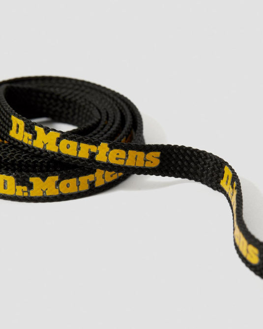 Dr. Martens 55" Shoe Laces Suits 8-10 Eye Boots Doc Martins - 140cm Black/Yellow-2