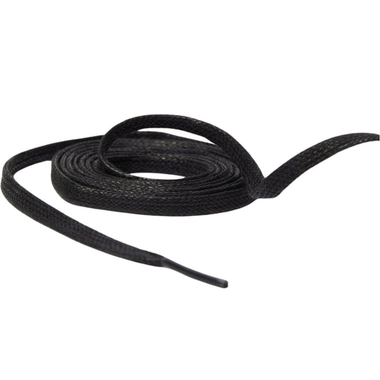 140cm Black Waxed Flat Shoe Laces – Fits 8–10 Eye Dr. Martens Boots-3