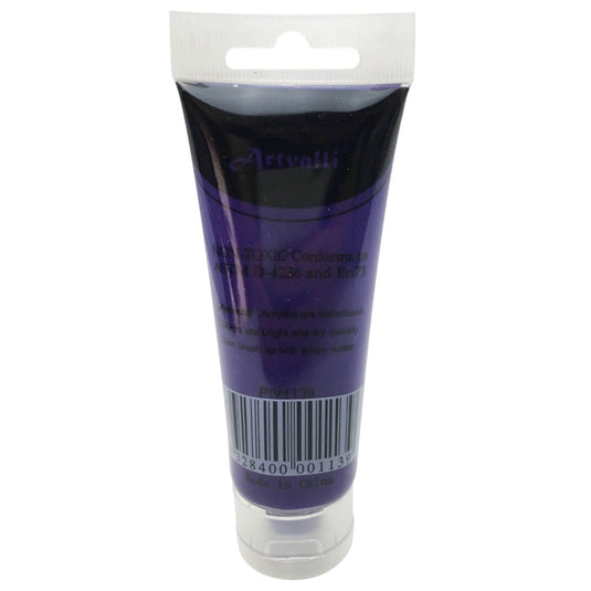 Acrylic Paint 75ml Tube Water Based Non Toxic Artist Craft - Brilliant Purple-3
