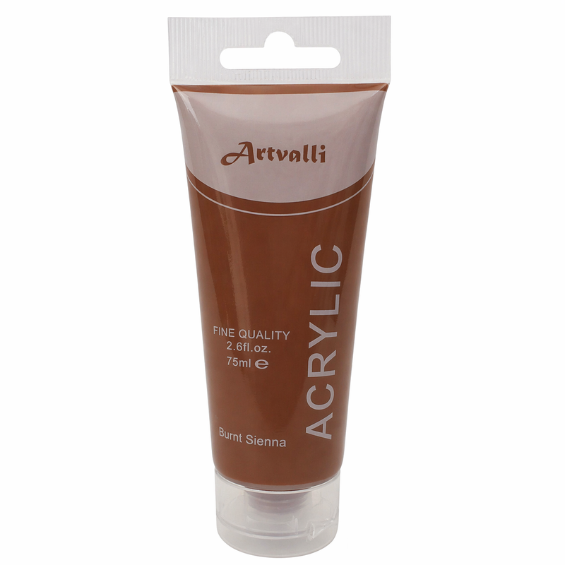 Load image into Gallery viewer, Acrylic Paint 75ml Tube Water Based Non Toxic Artist Craft - Burnt Sienna-1
