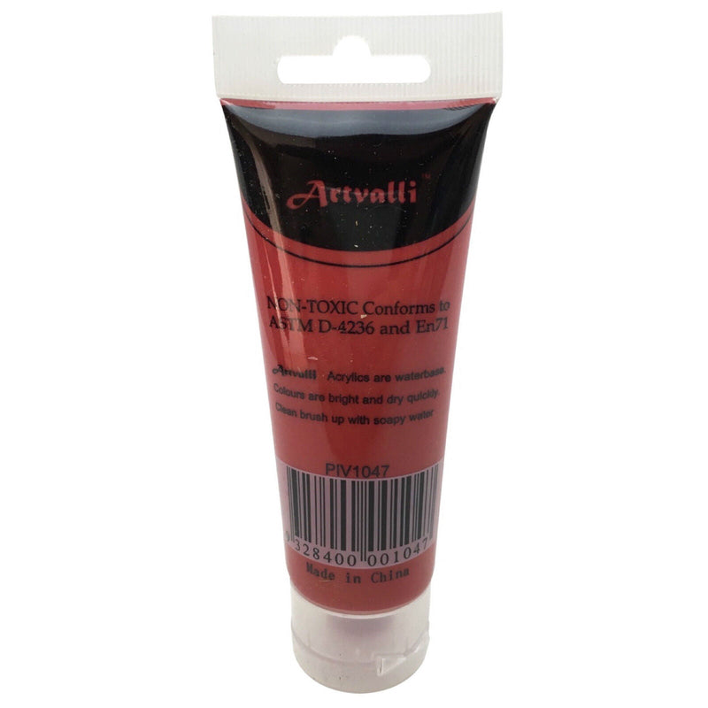 Load image into Gallery viewer, Acrylic Paint 75ml Tube Water Based Non Toxic Artist Craft - Carmine Red-3
