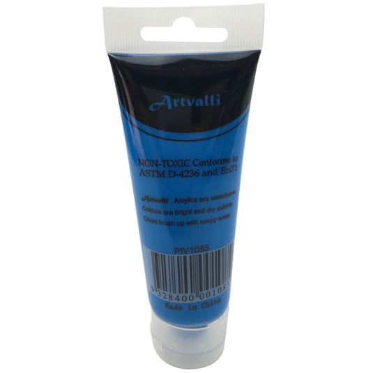 Acrylic Paint 75ml Tube Water Based Non Toxic Artist Craft - Ocean Blue-3