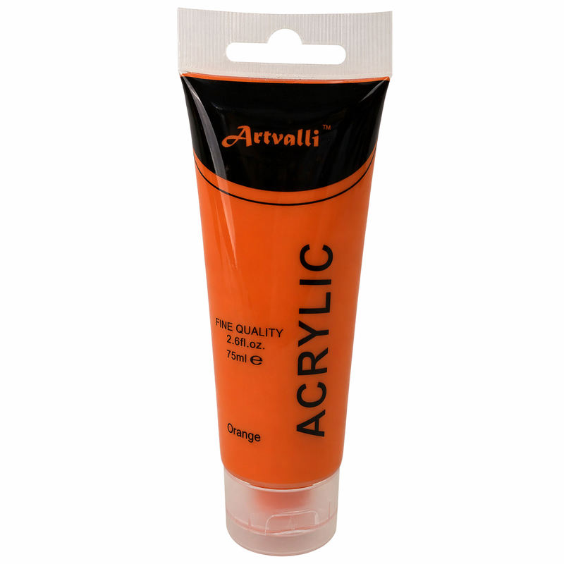 Load image into Gallery viewer, Acrylic Paint 75ml Tube Water Based Non Toxic Artist Craft - Orange-1
