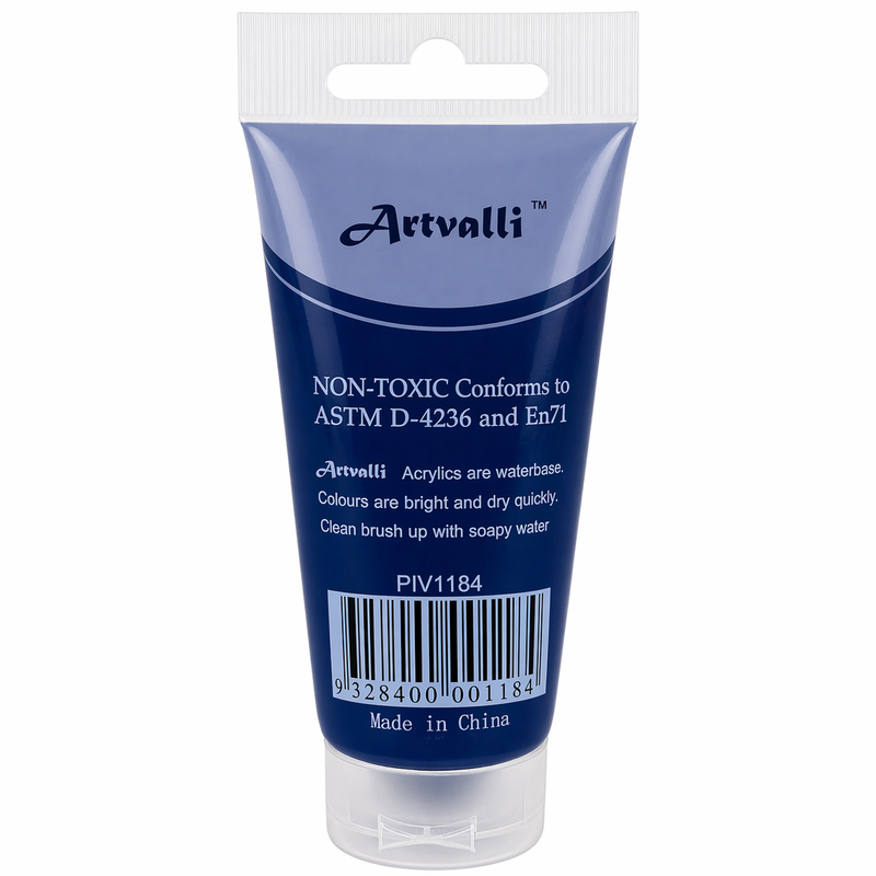 Load image into Gallery viewer, Acrylic Paint 75ml Tube Water Based Non Toxic Artist Craft - Phthalo Blue-2

