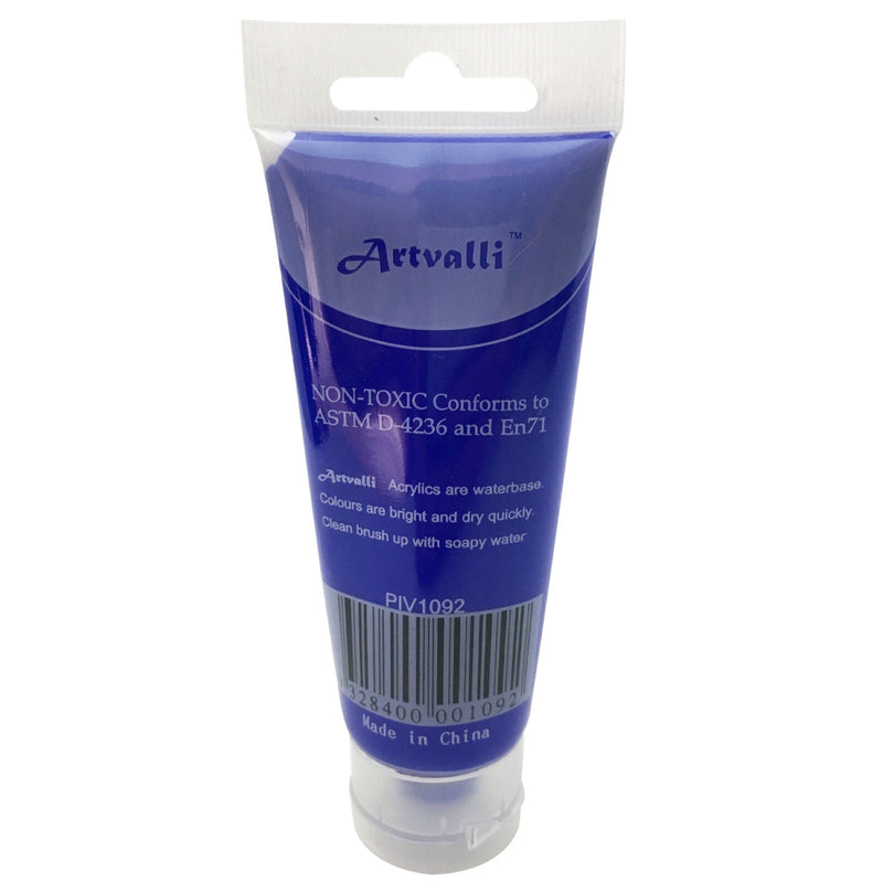 Load image into Gallery viewer, Acrylic Paint 75ml Tube Water Based Non Toxic Artist Craft - Ultramarine Blue-3
