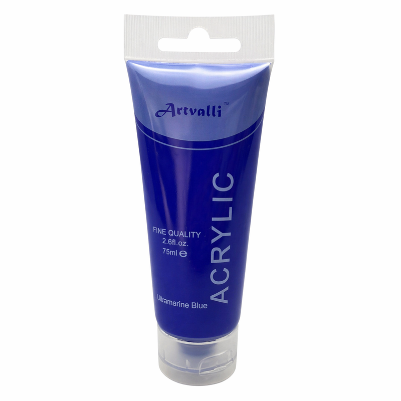 Load image into Gallery viewer, Acrylic Paint 75ml Tube Water Based Non Toxic Artist Craft - Ultramarine Blue-1
