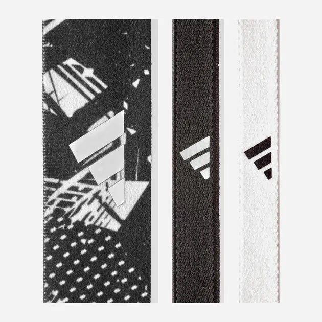 Load image into Gallery viewer, 3pcs Adidas Sports Headband Hair Bands Gym Training Fitness Yoga in White/Black-2

