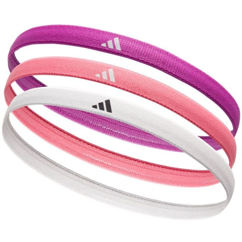 Load image into Gallery viewer, Adidas 3-Piece Set Hairbands Headbands Non-Slip Silicone in Multi-0
