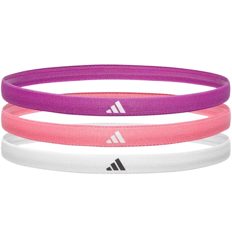 Load image into Gallery viewer, Adidas 3-Piece Set Hairbands Headbands Non-Slip Silicone in Multi-2
