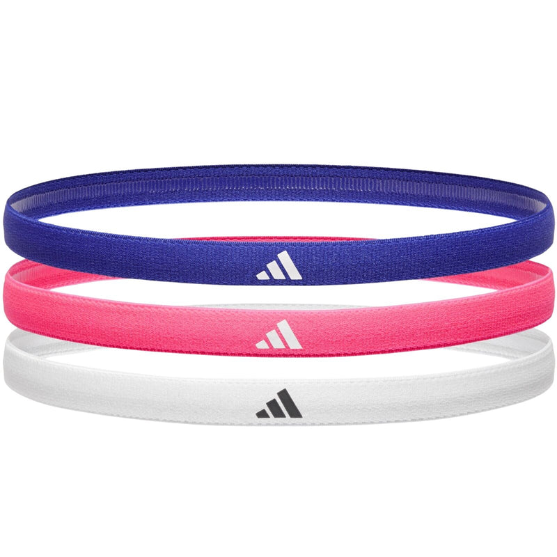 Load image into Gallery viewer, 3pcs Adidas Sports Headband Hair Bands Gym Training Fitness Yoga in Blue/Pink/White-4
