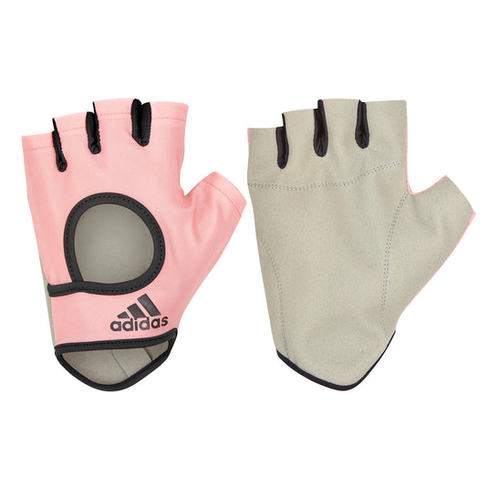 Adidas Womens Essential Gym Gloves Sports Weight Lifting Training - Pink-0