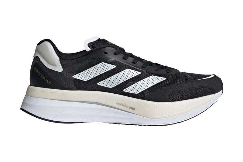 Load image into Gallery viewer, Adidas Mens Adizero Boston 10 Shoes Runners Running - Black/White/Gold-10
