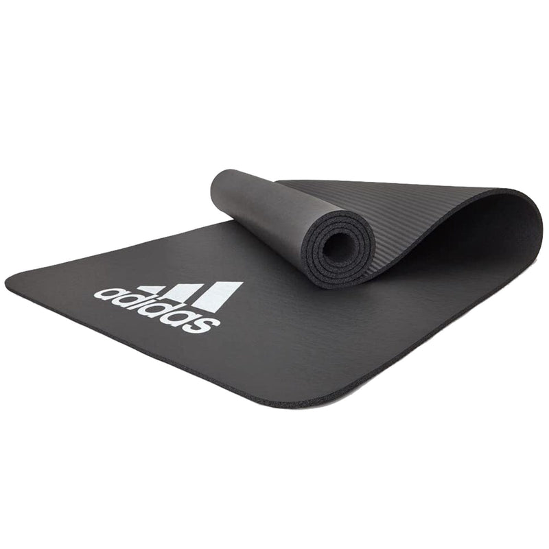 Load image into Gallery viewer, Adidas Fitness Mat 7mm Exercise Training Floor Gym Yoga Judo Pilates  - Grey-0
