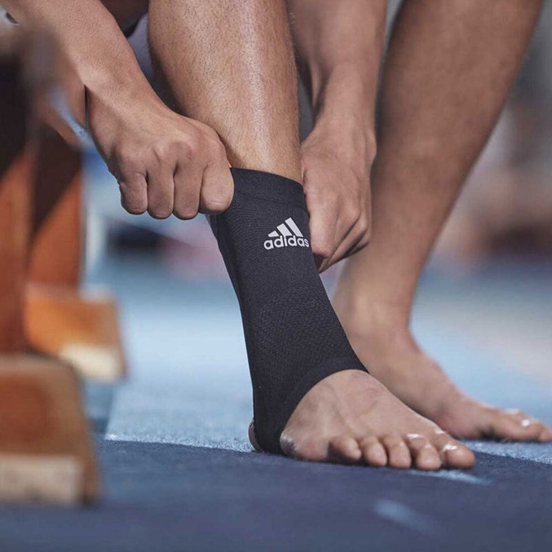Load image into Gallery viewer, Adidas Performance Climacool Ankle Support Sports Foot Brace in Black-2
