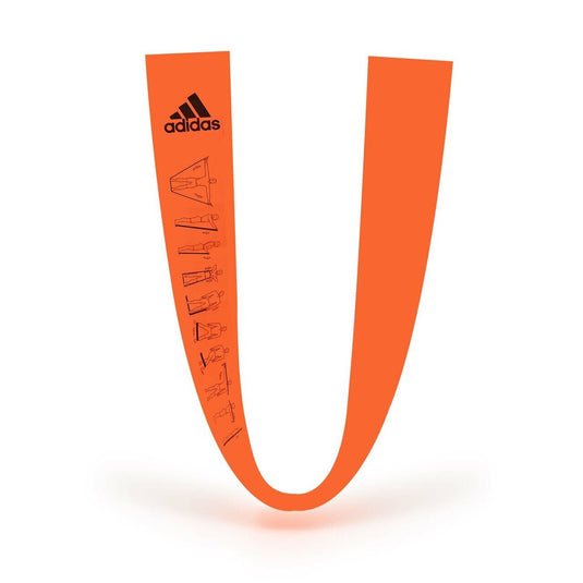 Adidas Training Bands Resistance Rally Training Workout Strap - 2x Blue&Orange-3