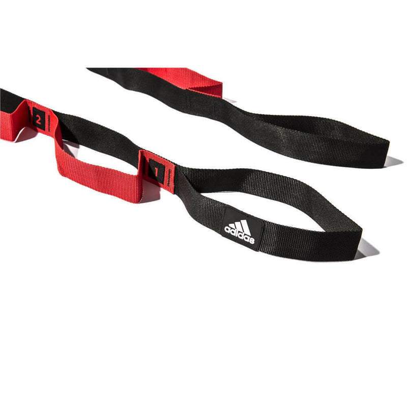 Load image into Gallery viewer, Adidas Stretch Assist Band Looped Warm Up Warmup Pre-Workout - Red/Black-4
