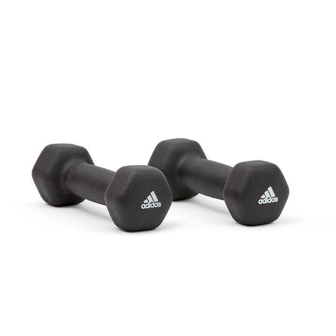 2pc Adidas Hex Dumbbells Gym Training Fitness Weight Lifting Sport Workout-0