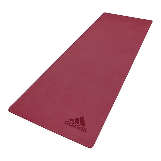 Adidas Premium Yoga Mat 5mm Exercise Training Floor Gym Fitness Pilates - Mystery Ruby-2