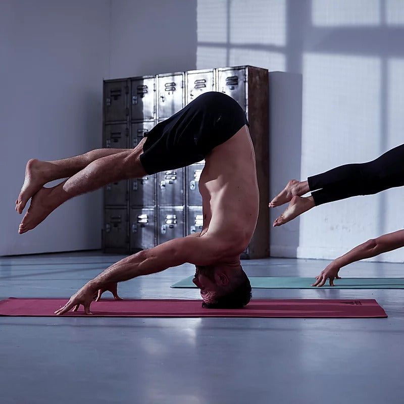 Load image into Gallery viewer, Adidas Premium Yoga Mat 5mm Exercise Training Floor Gym Fitness Pilates - Mystery Ruby-4
