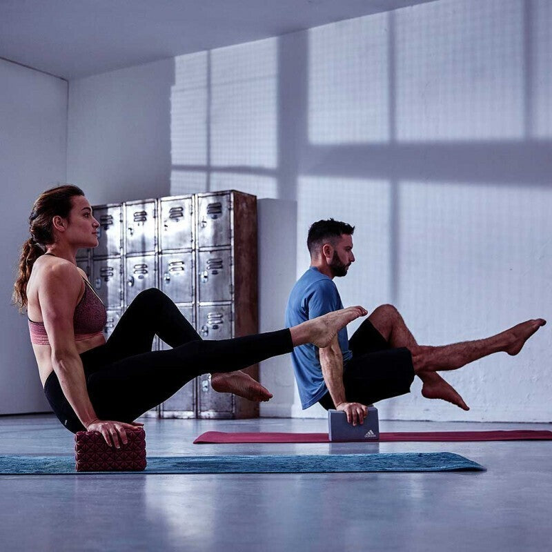 Load image into Gallery viewer, Adidas Eco Yoga Block Foam Brick Pilates Pose Aid Enviro Friendly Home Fitness-2

