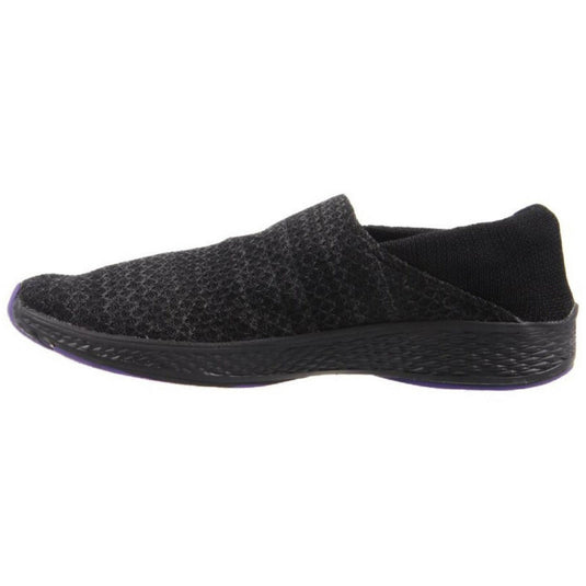 AEROSPORT Strive Womens Casual Runners Gym Shoes Knit Mesh Jogging in Black-4
