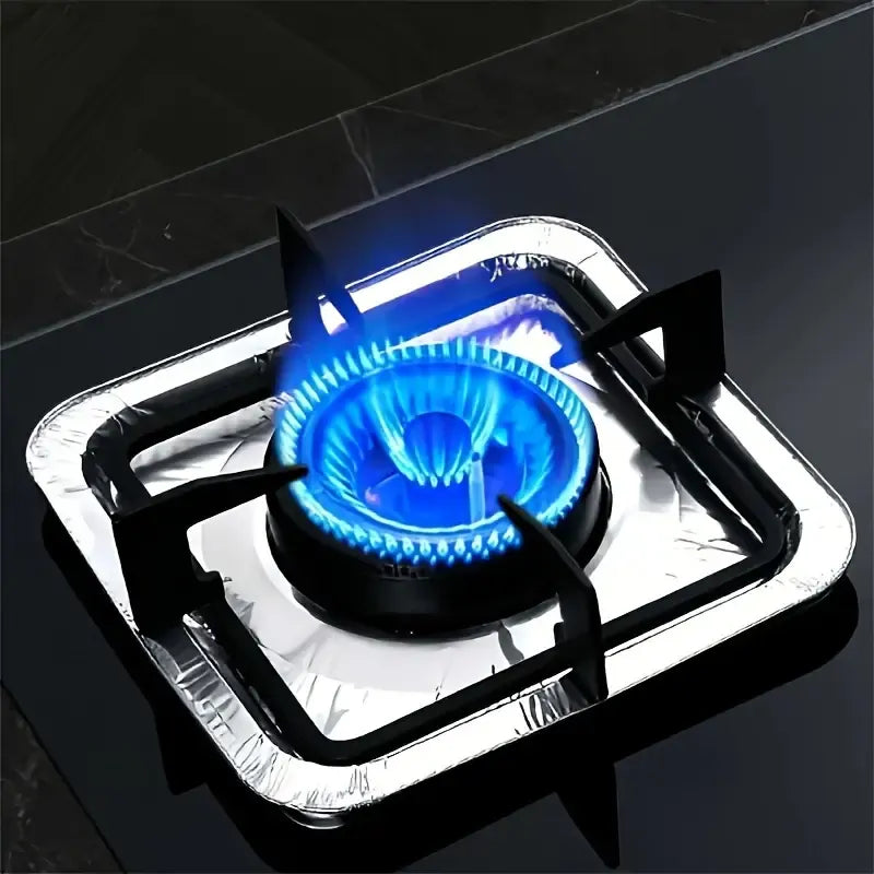 Load image into Gallery viewer, 480x Aluminium Disposable Foil Stove Burner Covers Bulk - Square-3
