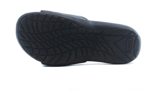 Orthotic Sandals Bunion Flip-Flops Flat Heel Slide Slippers Flats - Black (EU 46)-4