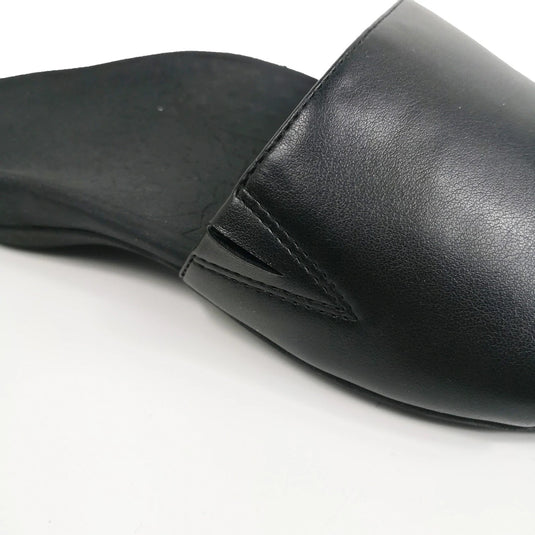 Axign Becky Elastic Orthotic Slides Thongs Flip Flops - Black-3