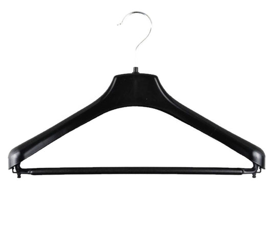 60x Suit Hangers Heavy Duty 400mm Commercial Jacket Pants Clothing BULK R50S-2