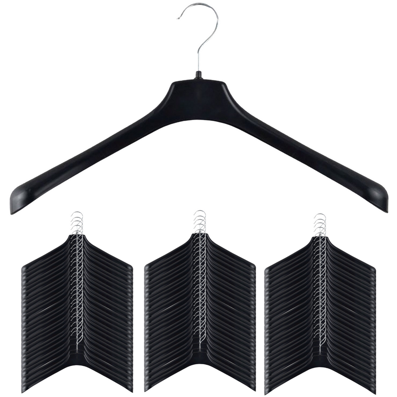 Load image into Gallery viewer, 60x JACKET HANGER Heavy Duty 460mm Commercial Pants Clothing Coat BULK R51L-0
