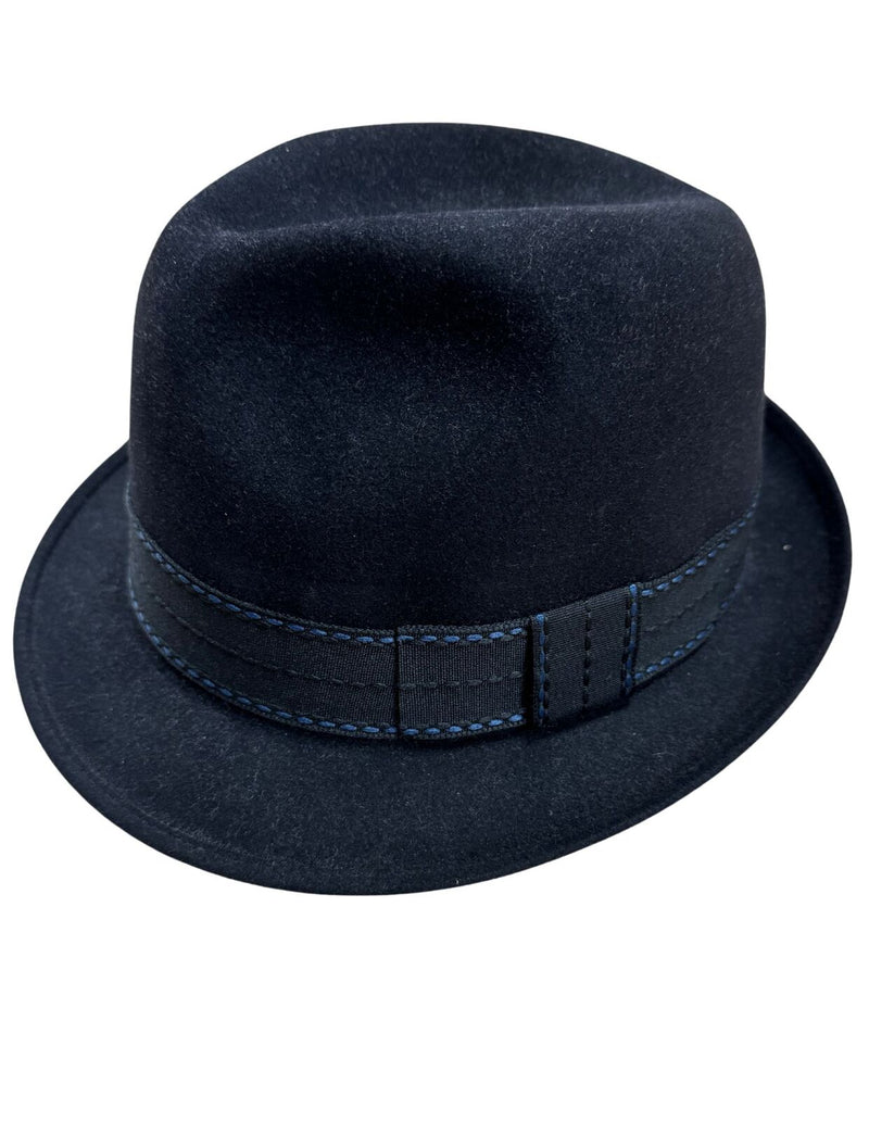 Load image into Gallery viewer, Akubra Trilby Fur Felt Hat - Black-0
