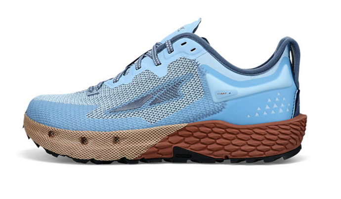Altra Mens TIMP 4 Sneakers Shoes Runners Running in Light Blue-0