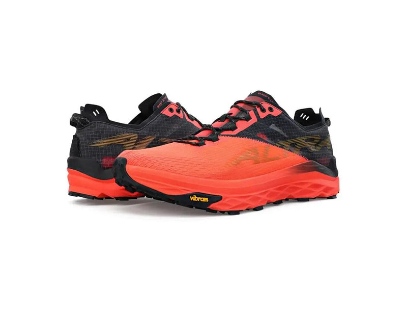 Load image into Gallery viewer, Altra Mens Mont Blanc Trail Running Shoes Sneakers Runners in Coral/Black-3
