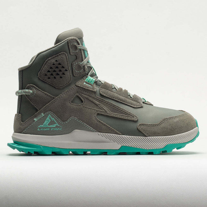 Load image into Gallery viewer, Altra Womens Lone Peak Hiker 2 Boots Shoes Trail Hiking in Gray/Green-0

