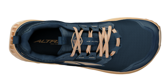Altra Lone Peak 8 Womens Trail Running Shoes in Navy/Coral-4