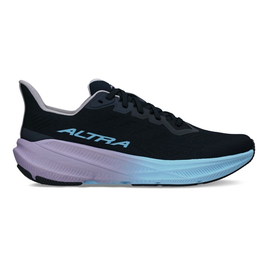 Altra Womens Experience Flow 2 Sneakers Running Shoes in Black/Light Blue-0