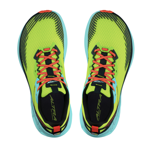 Altra Mens Experience Wild 2 Sneakers Shoes in Grey/Lime-4
