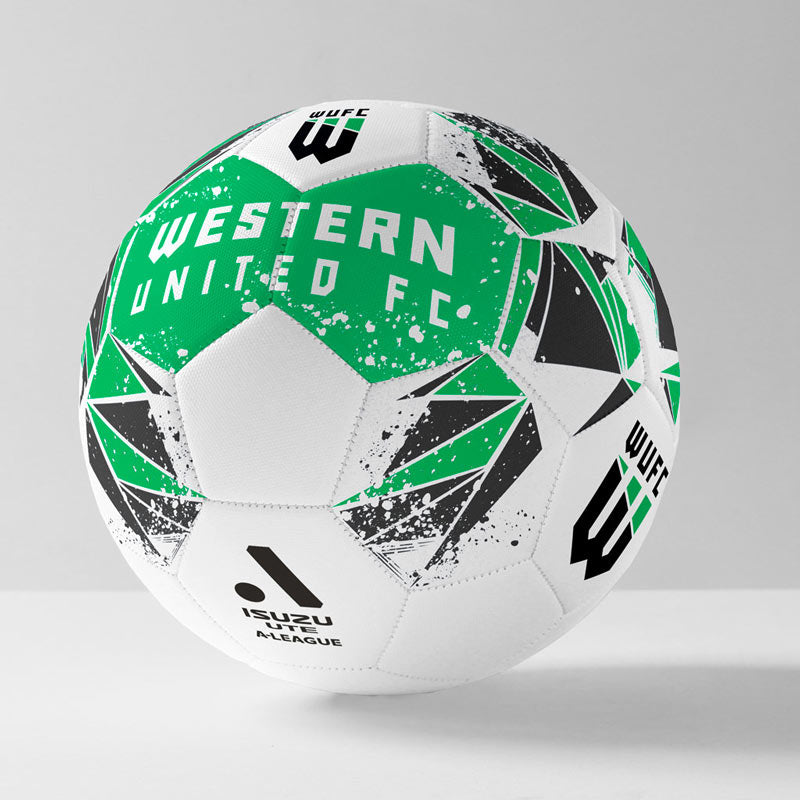 Load image into Gallery viewer, A-League Western United FC Size 5 Soccer Ball - Officially Licensed-2
