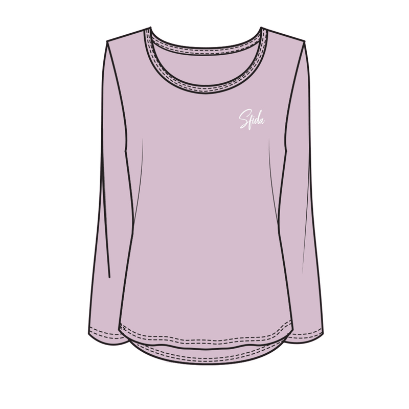 Load image into Gallery viewer, Alexis Ladies L/S Top - Fragrant Lilac

