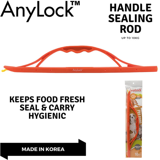 ANYLOCK Handle Sealing Rod 370mm Sealers Reusable Clip Lock Carry Store - Medium-4